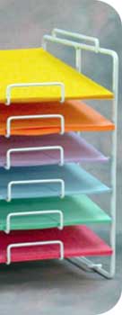 6 Shelf Paper Rack